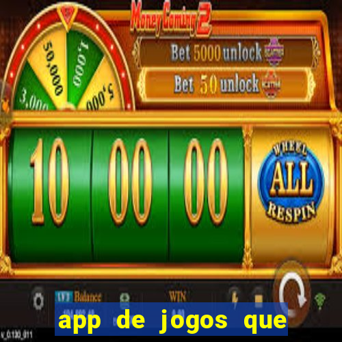 app de jogos que realmente pagam dinheiro